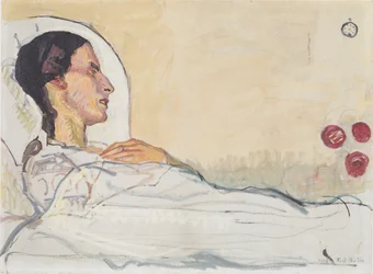 Valentine Godé-Darel in Sickbed